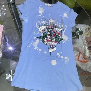 Sweety Girl - Nice blue tee